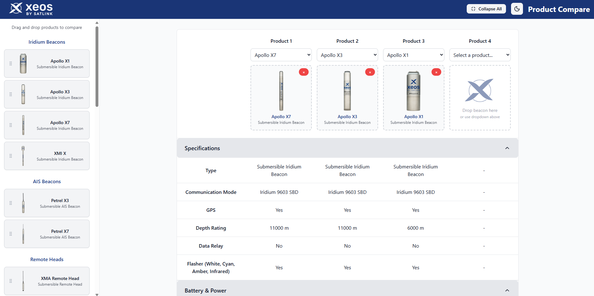 Beacon Compare Tool